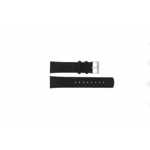 Horlogeband Skagen 355XLSLB Leder Zwart 23mm