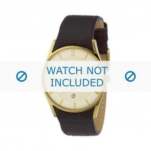 Skagen horlogeband 474XLGL Leder Bruin 24mm 
