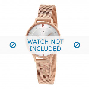 Horlogeband Skagen SKW2151 Staal Rosé 12mm