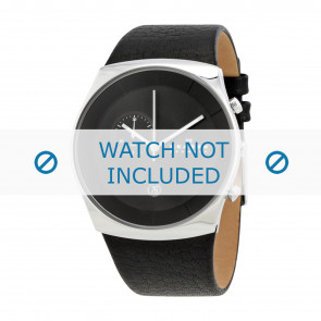 Horlogeband Skagen SKW6070 Leder Zwart 30mm