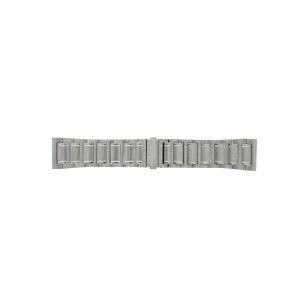 Lacoste horlogeband 2010431 / 2010430 / LC-28-1-14-0125 Staal Zilver 26mm