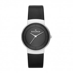 Skagen horlogeband SKW2059 Leder Zwart