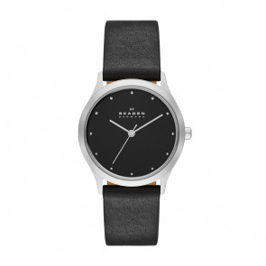 Horlogeband Skagen SKW2283 Leder Zwart