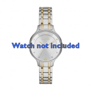 Skagen horlogeband SKW2321 Staal Goud (Doublé) 14mm 