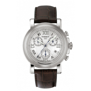 Tissot horlogeband T600013408 Leder Bruin 20mm + bruin stiksel