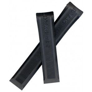 Horlogeband Tag Heuer FT6028 Rubber Zwart 21mm
