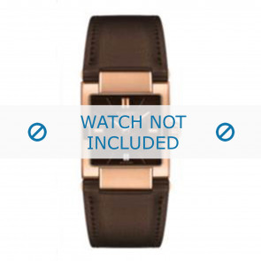 Horlogeband Tissot T090310A / 13BN0489110 / T600035079 Leder Bruin 23mm