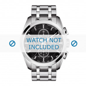 Horlogeband Tissot T035.614 / T605028352 Roestvrij staal (RVS) Staal 24mm