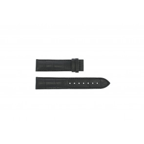 Tissot horlogeband T361.461 PRC 200 - T610014562 Croco leder Zwart 19mm