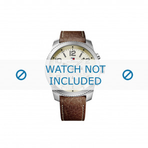 Horlogeband Tommy Hilfiger TH-232-1-14-1761 / TH679301771 Leder Bruin 24mm