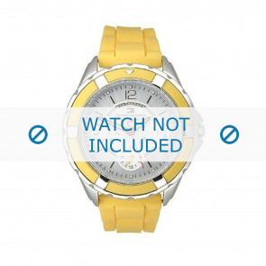 Tommy Hilfiger horlogeband TH679300945 / TH-47-3-14-0708 - 1780744 Rubber Geel 17mm