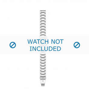 Tommy Hilfiger horlogeband TH679000916 / TH-61-3-14-0746 - 1780808 Staal Zilver 17mm