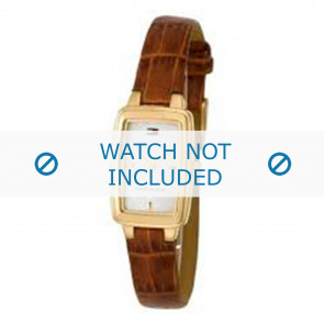Tommy Hilfiger horlogeband TH-08-3-25-0657 - TH679300866 - BT679300866 / 1780674 Croco leder Lichtbruin 7mm