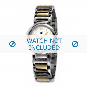 Tommy Hilfiger horlogeband TH-34-3-34-0674 - TH679000638 / 1780724 Staal Bi-Color 16mm