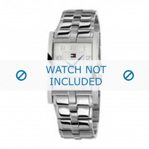 Tommy Hilfiger horlogeband TH-38-1-14-0687 - TH679000641 / 1710150 Staal Zilver 20mm