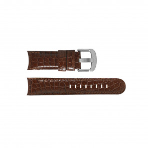 TW Steel horlogeband TWB126 Leder Bruin 22mm + bruin stiksel