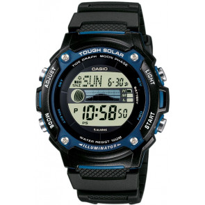 Casio horlogeband 10360831 Kunststof Zwart 18mm 