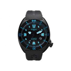Horlogeband Zodiac ZO8018 Rubber Zwart 24mm