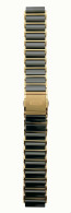 Horlogeband Rado 07.04401.10 / R070440110 / R20281012 Keramiek Bi-Color 17mm