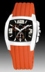 Lotus horlogeband 15317-9 Rubber Oranje
