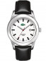 Lacoste horlogeband 2010482 / LC-11-1-14-0177 Leder Zwart 22mm + zwart stiksel