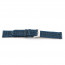 Horlogeband Universeel G600 Leder Blauw 20mm