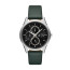 Horlogeband Armani AX1883 / Exchange Leder Groen 20mm