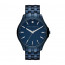Horlogeband Armani Exchange AX2184 Staal Blauw 22mm
