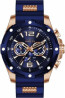 Horlogeband Invicta 39990 Rubber Blauw
