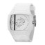 Horlogeband (Band + Kastcombinatie) Diesel DZ1321 Kunststof/Plastic Wit