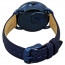 Fossil horlogeband ES4092 Leder Blauw 16mm + blauw stiksel