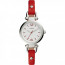 Fossil horlogeband ES4119 Leder Rood 7mm