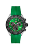 Horlogeband Tag Heuer FT8056 Rubber Groen 21.5mm