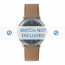 Junghans horlogeband 027/3401.00 Leder Beige 20mm + standaard stiksel