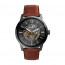 Horlogeband Fossil ME3181 Leder Bruin 24mm