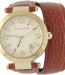 Horlogeband Michael Kors MK2295 Leder Bruin 21mm
