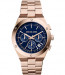 Horlogeband Michael Kors MK6148 Staal Rosé 24mm