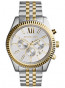 Horlogeband Michael Kors MK8344 Staal Bi-Color 22mm