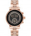 Horlogeband Michael Kors MKT5066 Roestvrij staal (RVS) Rosé 18mm