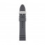 Horlogeband Fossil S221306 Silicoon Grijs 22mm