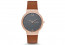 Horlogeband Skagen SKW2395 Leder Bruin 18mm