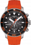 Horlogeband Tissot T1204171705101A / T603043445 Rubber Oranje