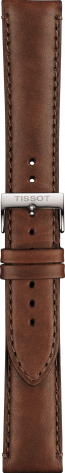 Horlogeband Tissot T600040543 Leder Bruin 21mm
