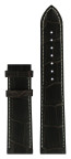 Horlogeband Tissot T063.617.16.037.00 / T610031126 Croco leder Bruin 20mm