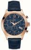 Horlogeband GC watches Y04008G7/02 Leder Blauw
