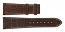 Certina horlogeband C610011091 Leder Bruin 23mm + wit stiksel