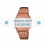 Casio horlogeband  B640WC-5AEF / B640WC-5A  Staal Goud (Rosé) 18mm 