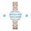 DKNY horlogeband NY2402 Staal Rosé