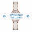 DKNY horlogeband NY2496 Keramiek Wit 8mm
