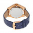 Fossil horlogeband ES-3887 Leder Blauw 18mm 